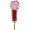 Jumbo Pleasure Stick: The Ultimate Strawberry Flavored Fruit Pop! - Adult Naughty Store