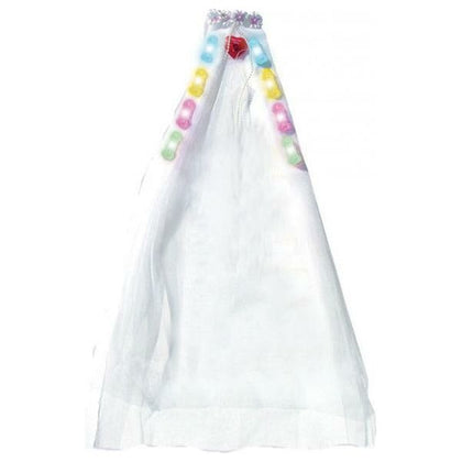 Bachelorette Party Light Up Party Veil Multi ColorFlashing Penis

Introducing the SensaToys Deluxe Vibrating Penis Veil - Model X69: The Ultimate Bachelorette Party Sensation for Unforgettable Nights of Fun and Laughter!