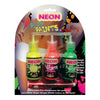 Neon Play Paints Assorted Colors 3 Each Per Pack - Adult Naughty Store