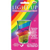 FunZone Light Up Rainbow Boobie Shot Glass - The Ultimate Party Pleasure Accessory for Grooms - Model LURB-001 - Unisex - Sensational Stimulation - Vibrant Multicolored Design - Adult Naughty Store