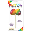 Hott Products Rainbow Boobie Candy Pop - Vibrating Nipple Stimulator for Sensual Pleasure - Model RB-CP123 - Unisex - Deliciously Naughty Pink and Blue - Adult Naughty Store