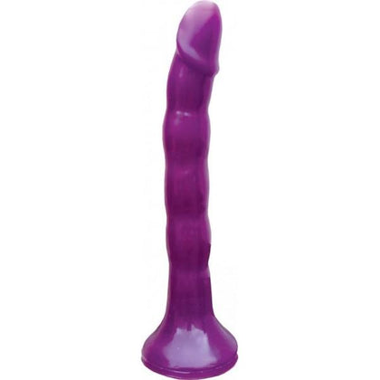 Wet Dreams Skinny Me Strap On Dildo with Harness 7 inches Purple - Perfect Fit for Adventurous Anal Play - Adult Naughty Store