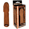 Latin Lover Extension Scrotum Strap with Power Bullet - Realistic Veined Extension Sleeve for Enhanced Pleasure - Model LL-500 - Unisex - Intensifies Sensation - Flesh - Adult Naughty Store