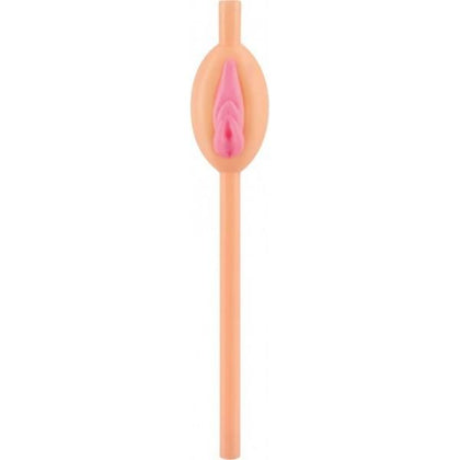 Hott Products Pussy Straws - Fun Party Accessories for Adults - 8 Count Package - Pink and Beige - Model PS-8 - Adult Naughty Store