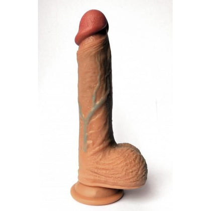 Skinsations So Vein 7.5 inches Realistic Dildo - The Ultimate Lifelike Pleasure Experience for Intense Satisfaction - Model SV7.5 - Unisex - Unleash Sensual Pleasure in Every Inch - Deep Choc - Adult Naughty Store