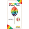 LoveHoney Rainbow Pussy Pops Carded - Vibrating Clitoral Stimulator with Multi-Flavored Rainbow Candy - Model RPP-001 - Female Pleasure Toy - Rainbow Color - Adult Naughty Store