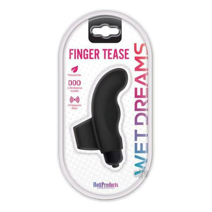 Wet Dreams Finger Tease Vibe Black: The Ultimate Pleasure Companion for All Genders and Intimate Areas