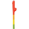 Exotic Rainbow Color Pecker Straws - 10 Pack - Fun Party Favor for Adults - Vibrant Rainbow-Colored Cocktail Sippers for Unforgettable Celebrations - Adult Naughty Store