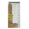 Introducing the SensaPleasure Skinsations Side Winder Realistic Writhing Dildo SW-10: The Ultimate Pleasure Experience for All Genders, Designed for Unforgettable Internal Stimulation - Avail - Adult Naughty Store