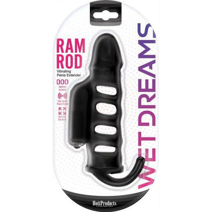 Wet Dreams Ram Rod Clear Silicone Anal Pleasure Probe - Model 4X - Unisex - Intense Stimulation for Exquisite Pleasure - Transparent - Adult Naughty Store