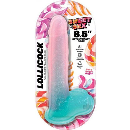 Velvet Delight 8.5 Silicone Dildo - Ultimate Pleasure for Vaginal and Anal Play - Multicolored