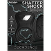 Decadence Shafter Shock Black Electric Shock Vibrator Ring - Intense Orgasms, Vaginal Massage, Clitoral Stimulation, G Spot Stimulator - Model DS-1001B - Adult Naughty Store