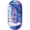 Stardust Alien Cock Purple-White Silicone Dildo - Model X1 - Unisex Pleasure Toy - Adult Naughty Store