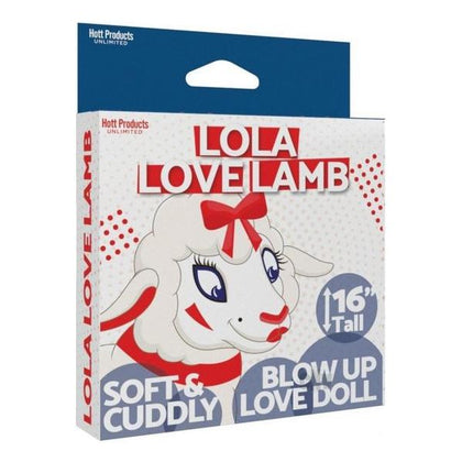 Introducing the Sensual Pleasure Co. Lola Love Lamb Inflatable Doll - Model LLL-2021: A Playful and Passionate Companion for All Genders, Offering Exquisite Pleasure in a Soft and Cuddly Form - Available in Multiple Colors!