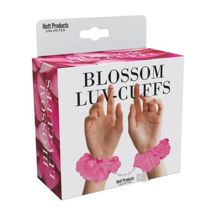 Blossom Luv Cuffs Pink - Elegant and Sensual Handcuffs for Couples, Model BLC-001, Perfect for Intimate Play and Passionate Encounters