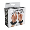 Blossom Luv Cuffs Black - The Sensational Sensory Experience for Couples: Premium Handcuffs for Unforgettable Intimate Moments - Adult Naughty Store