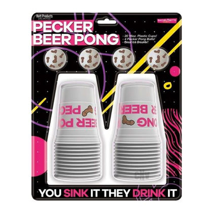 Pecker Beer Pong Play Set - A Sensational Adult Party Game for Endless Fun and Laughter