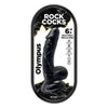 Rock Cocks Olympus Dildo - Divine Pleasure Sculptor for Women - Ergonomic Design - Black - Adult Naughty Store