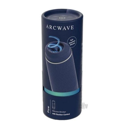 Arcwave Pow Stroker Blue - Premium Manual Silicone Suction Control Masturbator for Men - Model PW-001 - Intense Pleasure for the Discerning Gentleman