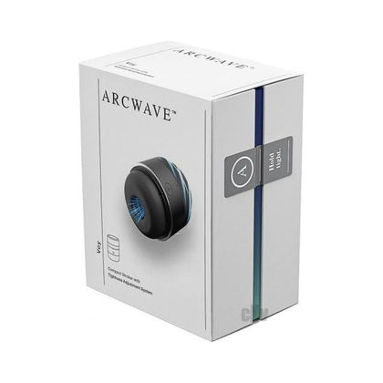 Arcwave Voy Black-Grey Compact Stroker for Men - Targeted Pleasure with Tightness Adjustment System