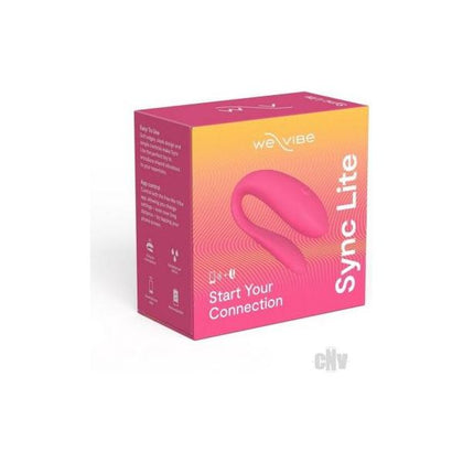 We-Vibe Sync Lite Pink - Intuitive C-Shape Couples Vibrator for Hands-Free Pleasure