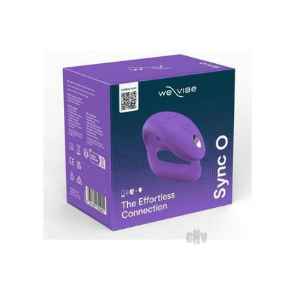 We-Vibe Sync O Purple - The Ultimate Hands-Free Couples Vibrator for Intimate Connection and Pleasure