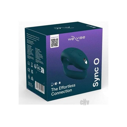 We-Vibe Sync O Velvet Green Couples Vibrator - The Ultimate Hands-Free Pleasure for Intimate Connection