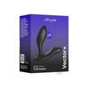 Introducing the We-Vibe Vector Charcoal Black Prostate Massager - Model V-101: The Ultimate Pleasure for Men - Adult Naughty Store