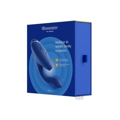 Introducing the Womanizer Duo 2 Blue: The Ultimate Pleasure Experience for Blended Orgasms
