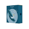 Womanizer Duo 2 Petrol - Premium Rabbit Pleasure Air Clitoral Stimulator and G-Spot Vibrator for Women - Blended Orgasms - Petrol Blue
