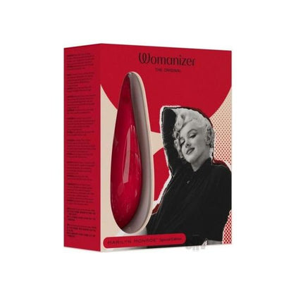 Womanizer Marilyn Monroe Special Edition Red Clitoral Stimulator - The Ultimate Pleasure Experience for Women