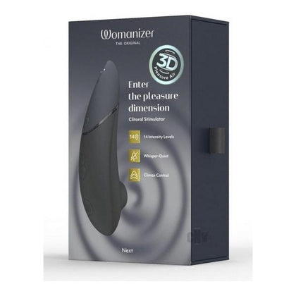 Womanizer Next Black Clitoral Stimulator - Model 3D14 - Women - Clitoral - Black - Adult Naughty Store