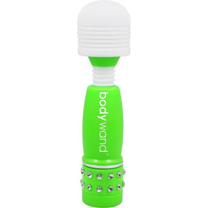 Bodywand Mini Massager - Powerful Neon Green Handheld Vibrator for All Genders - Intense Stimulation for Any Pleasure Zone - Model BW-MINI-NG