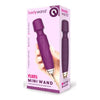 Bodywand Luxe Mini Body Massager Purple - Compact and Powerful Vibrating Wand for Deep Tissue Massage - Model BWLUXE-MINI-PURP
