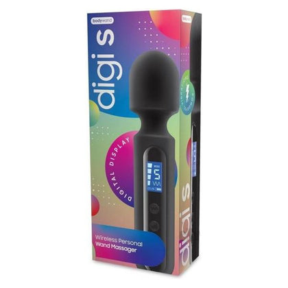 Bodywand Digi S Black - Powerful Wand Massager for Full-Body Pleasure and Relaxation