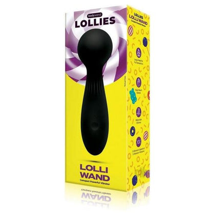 Bodywand Lollies Black Clitoral Vibrator - Powerful Sensations for Intense Pleasure - Adult Naughty Store