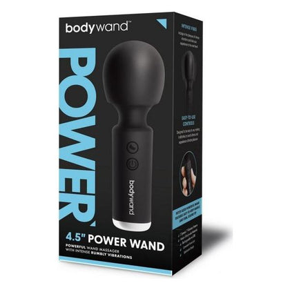 Bodywand Power Wand 4.5 Black External Massager for Her - Adult Naughty Store