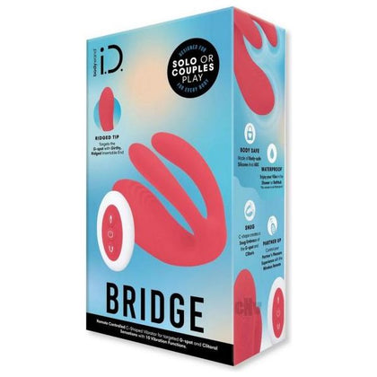 Bodywand ID Bridge Orange - Dual Motor Clitoral and G-Spot Massager for Women