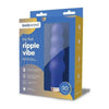 Bodywand My First Ripple Vibe Blue - Versatile Tapered Silicone Vibrator for Beginner's Pleasure