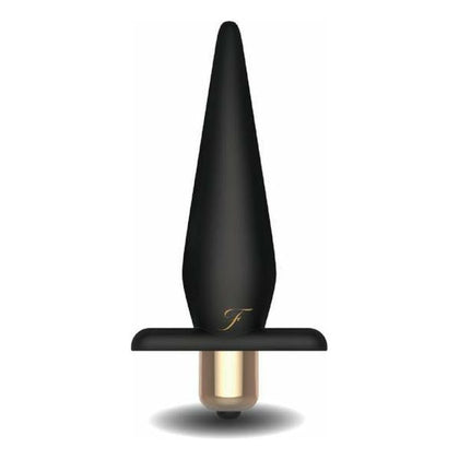 Frederick's of Hollywood Anal Euphoria Vibrating Butt Plug - Model 2022B - Unisex Pleasure - Black - Adult Naughty Store