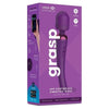 Love Distance Grasp Wand Massager - Model GD-500X - Powerful Vibrating Pleasure for All Genders - Purple - Adult Naughty Store