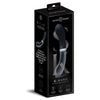 Introducing the SensaFemme SK Glass G Wand - Model SFW-10: The Ultimate Dual-Ended Pleasure Device for Women, Delivering Unparalleled Stimulation to Your Most Intimate Areas - Available in Exquisite Obsidian Black