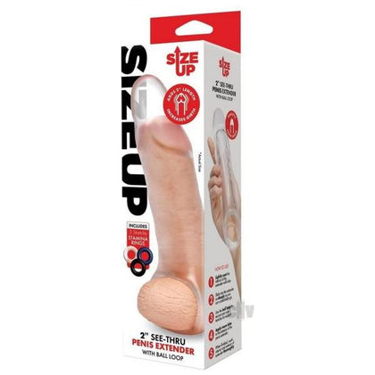 Size Up Clear View Penis Extender Girthy 2 - Male Transparent Pleasure Enhancer
