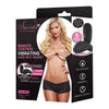 Secrets Vibrating Lace Boyshort Black OS - Seductive Lace Lingerie for Women, Pleasurable Vibrations, Model: SVLB-OS - Adult Naughty Store