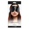 Whipsmart Diamond Eye Mask - Sensual Blindfold for Bondage Play - Model X1 - Unisex - Enhances Sensation - Black - Adult Naughty Store