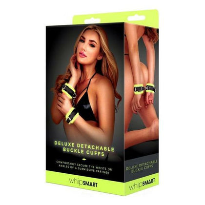 Whipsmart Gitd Deluxe Detach Buckle Cuff: Premium BDSM Restraint for Enhanced Sensual Experiences - Adult Naughty Store