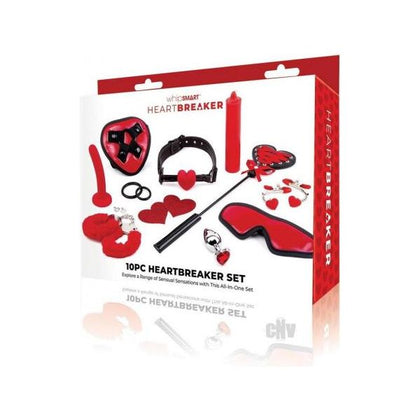 Whipsmart Heartbreaker Set 10pc Red/blk

Introducing the Whipsmart Heartbreaker 10pc Red/blk Pleasure Kit - The Ultimate Romance and Fun Experience for Couples