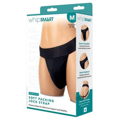 Whipsmart Soft Packing Jock Strap SM - Comfortable and Secure Lingerie for Packing - Model SM-001 - Unisex - Enhances Pleasure - Small/Medium