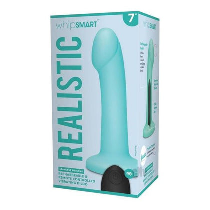 Whipsmart R-c Recharge Dildo 7 Blue: Premium Silicone Vibrating Dildo for Intense Pleasure