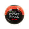 Zolo Pocket Pool 8 Ball Red Male Stimulator Sleeve: The Ultimate Portable Pleasure for Men - Adult Naughty Store